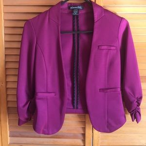 Pink/purple stylish blazer